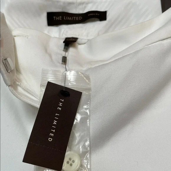 The Limited Drew Fit Flare Pants Dress Trousers white size 6 - Picture 8 of 10